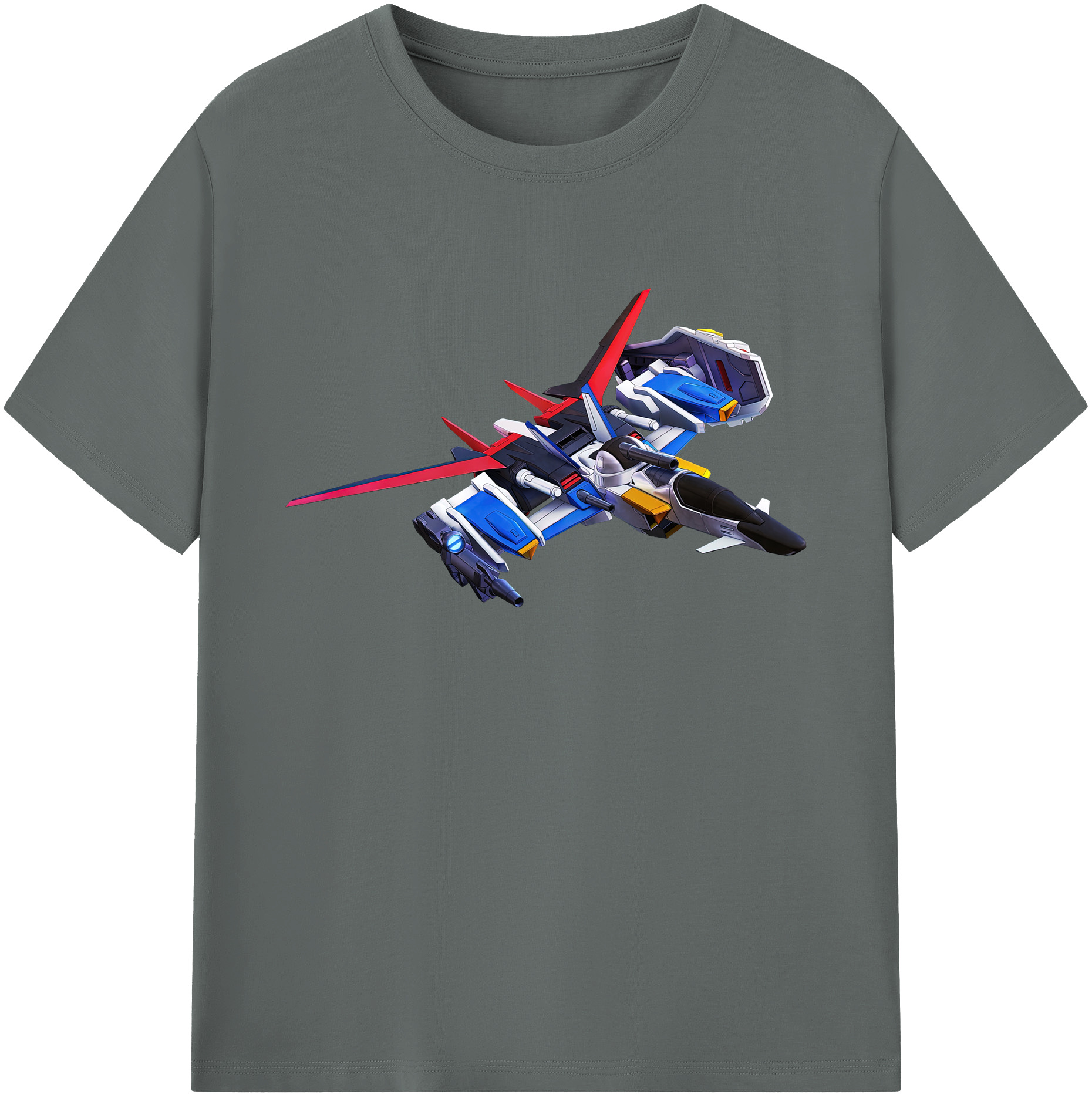 （画像用） 機動戦士ガンダム Mobile Suit Gundam 綿100％ メンズ半袖Tシャツ｜肌触りやわらか＆通気性